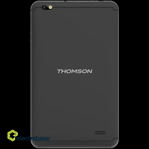 THOMSON TEO8 LTE, 8-inch (1280X800) HD display, Quad Qore SC9832E, 2 GB RAM, 32 GB ROM, 1xNANO SIM, 1xMicroSD, 1xMicroUSB, 2.0MP front camera, 5.0MP rear camera, WiFi AC, 4G LTE, BT 4.0, 4000mAh 3.8V battery, Plastic/Black, Android 13Go Edition image 3