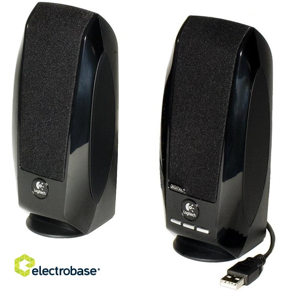 LOGITECH S150 Stereo Speakers - BLACK - USB - B2B