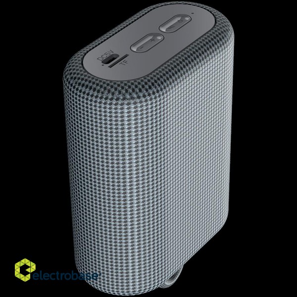 CANYON BSP-4, Bluetooth Speaker, BT V5.0, BLUETRUM AB5365A, TF card support, Type-C USB port, 1200mAh polymer battery, Dark grey, cable length 0.42m, 114*93*51mm, 0.29kg image 3