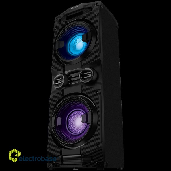 Speaker SVEN PS-1500, black (500W, Bluetooth, FM, USB, LED-display, AC power)