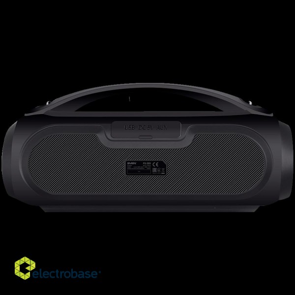 Speaker SVEN PS-380, black (40W, Waterproof (IPx5), TWS, Bluetooth, FM, USB, 3000mA*h) image 3