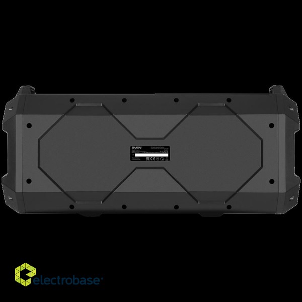 Speaker SVEN PS-550, black (36W, Bluetooth, FM, USB, microSD, LED-display, 2000mA*h) paveikslėlis 2