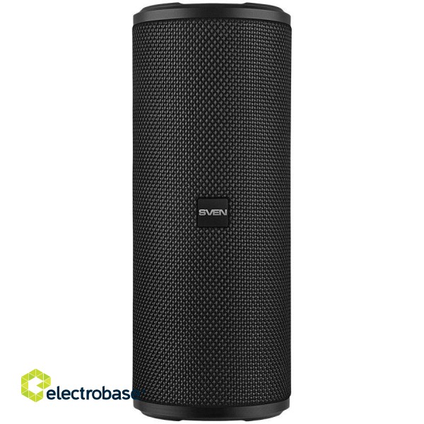SVEN PS-300, black, power output 2x12W (RMS), Waterproof (IPx7), TWS, Bluetooth, lithium battery, SV-021221 image 2