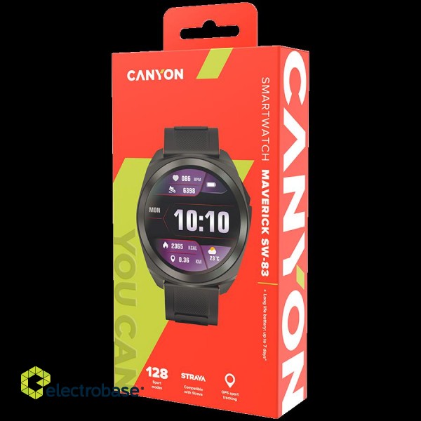 CANYON smart watch Maveric SW-83 GPS Black image 7