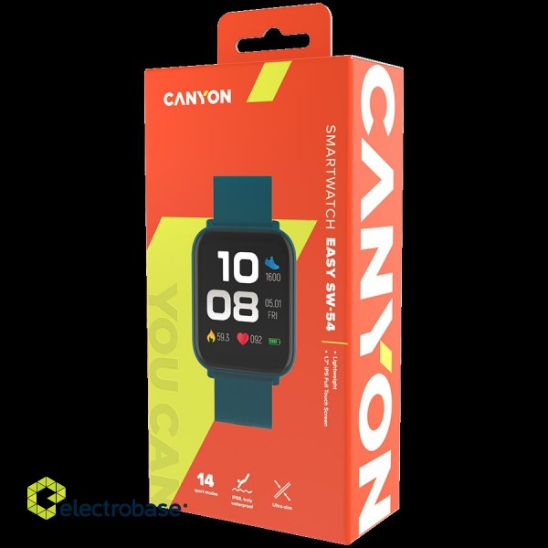 CANYON smart watch Easy SW-54 Green paveikslėlis 4