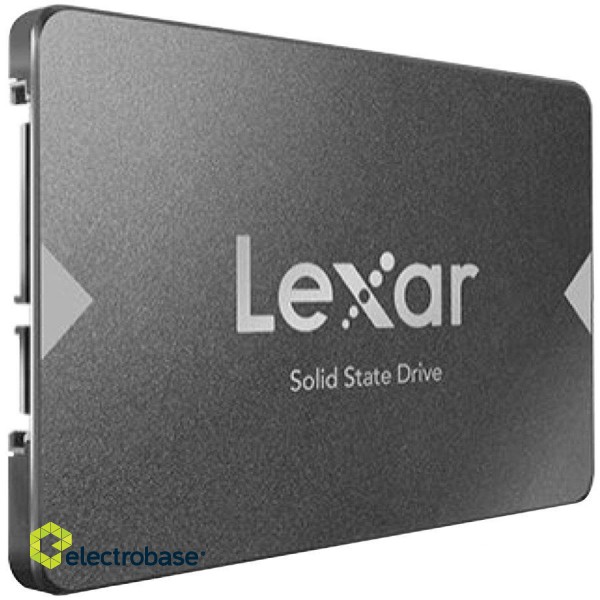 Lexar® 480GB NQ100 2.5” SATA (6Gb/s) Solid-State Drive, up to 560MB/s Read and 480 MB/s write, EAN: 843367122707 paveikslėlis 2
