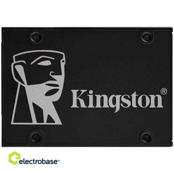 KINGSTON KC600 512GB SSD, 2.5” 7mm, SATA 6 Gb/s, Read/Write: 550 / 520 MB/s, Random Read/Write IOPS 90K/80K image 1