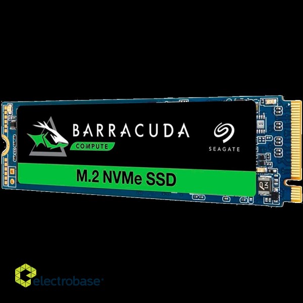 Seagate BarraCuda PCIe, 2TB SSD, M.2 2280 PCIe 4.0 NVMe, Read/Write: 3,600 / 2,750 MB/s, EAN: 8719706434607