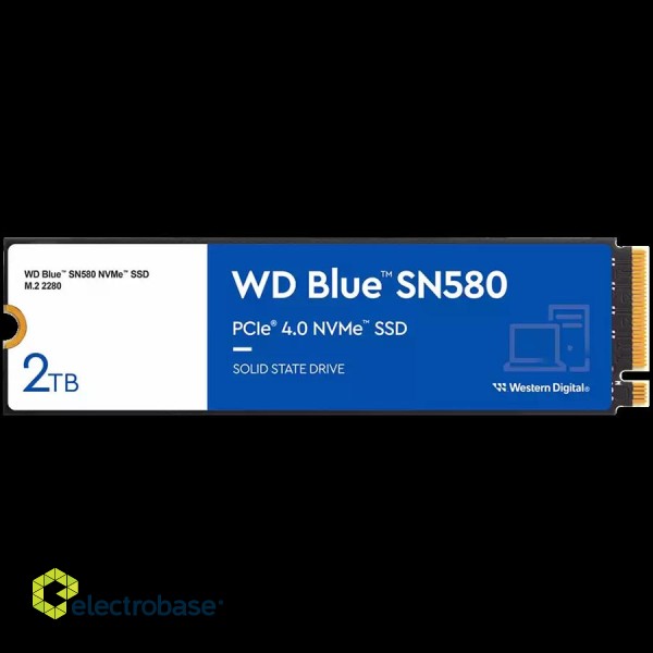 SSD WD Blue (M.2, 2TB, PCIe Gen4 NVMe 1.4b)