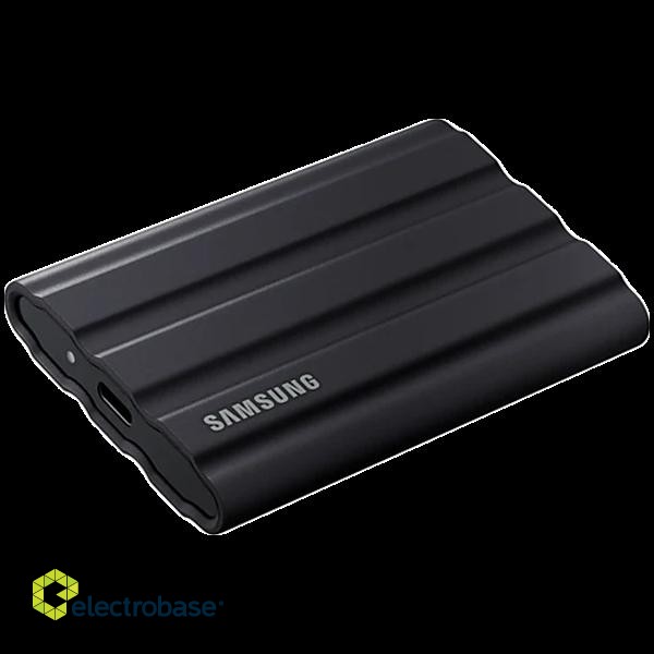 SAMSUNG T7 Shield Ext SSD 2000 GB USB-C black 1050/1000 MB/s 3 yrs, included USB Type C-to-C and Type C-to-A cables, Rugged storage featuring IP65 rated dust and water resistance and up to 3-meter drop resistant image 4