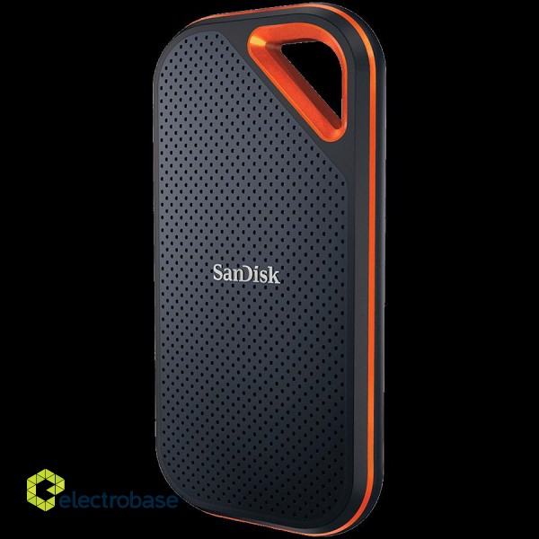 SanDisk Extreme PRO 1TB Portable SSD - Read/Write Speeds up to 2000MB/s, USB 3.2 Gen 2x2, Forged Aluminum Enclosure, 2-meter drop protection and IP55 resistance, EAN: 619659181284