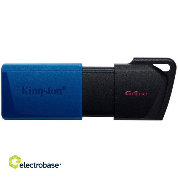 Kingston 64GB USB3.2 Gen 1 DataTraveler Exodia M (Black + Blue), EAN: 740617326260 image 1