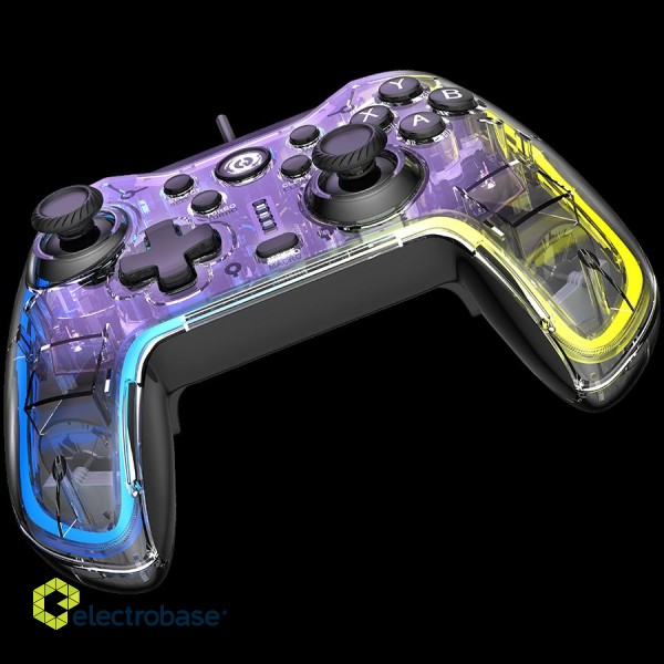 CANYON gamepad Brighter GP-02 Wired Crystal image 2
