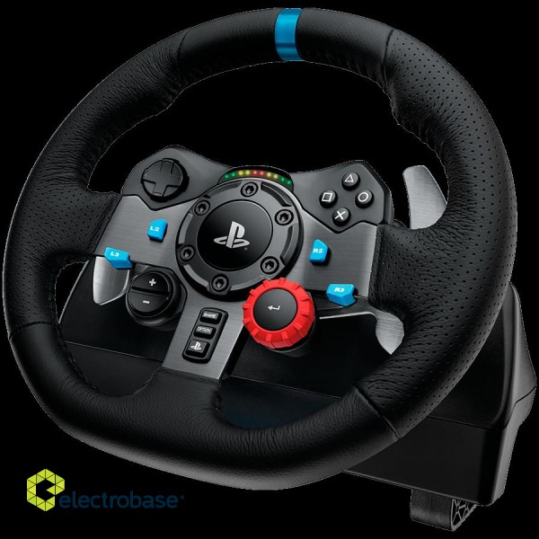 LOGITECH G29 Driving Force Racing Wheel - PC/PS - BLACK - USB paveikslėlis 3