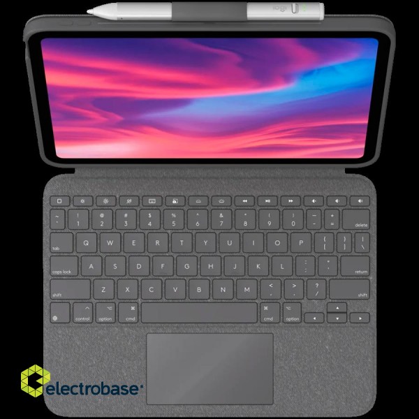 LOGITECH Combo Touch for iPad (10th gen) - OXFORD GREY - NORDIC paveikslėlis 2