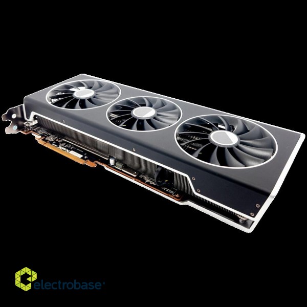 XFX AMD RX-7800XT MERC319 BLACK 16GB GDDR6 256bit, 2265 MHz / 19.5 Gbps, 3x DP, 1x HDMI, 3 fan, 2.5 slot image 2