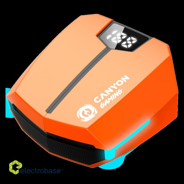 CANYON headset Doublebee GTWS-2 Gaming Orange image 1