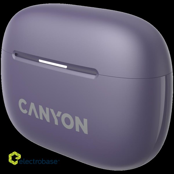 CANYON headset OnGo TWS-10 ANC+ENC Purple image 6