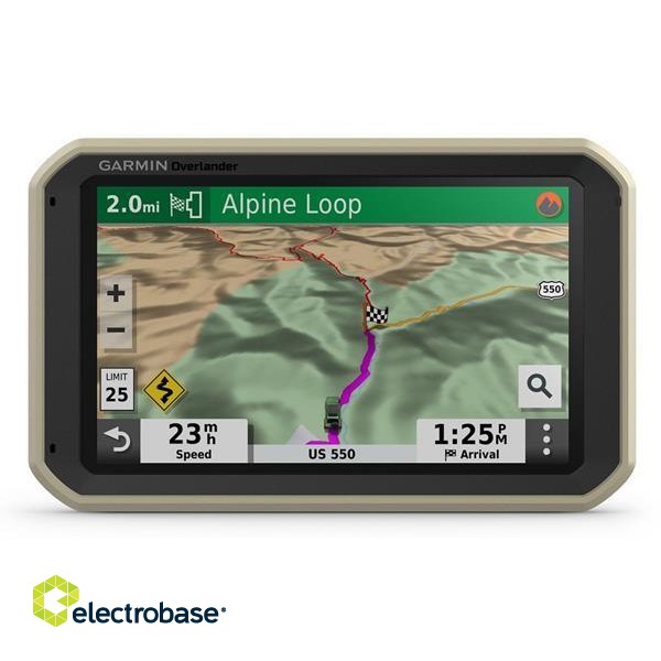 Garmin Overlander navigator