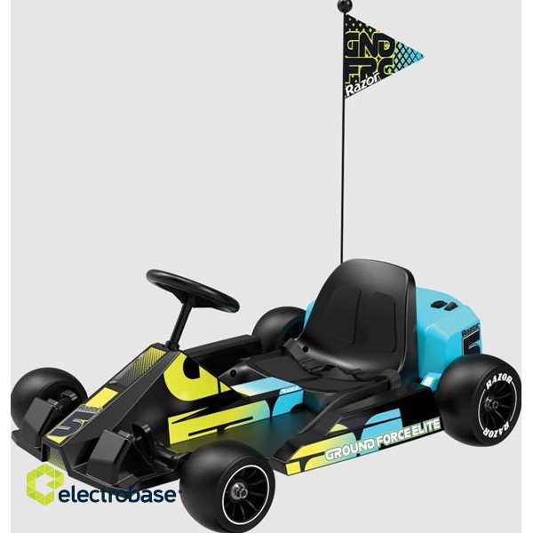 Razor Ground Force Elite go-cart, Black/Blue