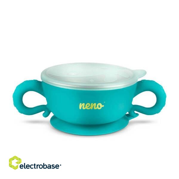 Neno Polpo Bowls Set And Cutlery With Function Of Maintaining Or Cooling Temperature Of Dish
