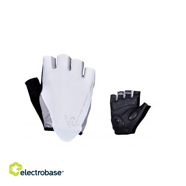 Author Gloves Lady Sport Gel s/f, L, Black/White