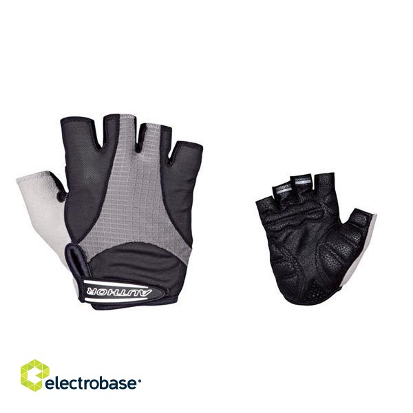 Author Gloves Men Elite Gel s/f, XL, Black/Grey