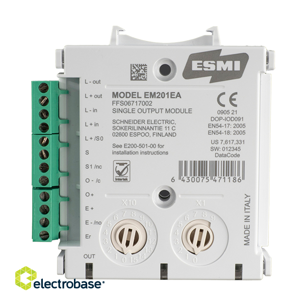 FFS06717002 / EM201EA, SMBO or DIN, 1 x Output module, Schneider Electric