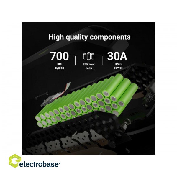 Green Cell® GC PowerMove E-Bike Battery 48V 14.5Ah Li-Ion Down Tube with Charger image 3