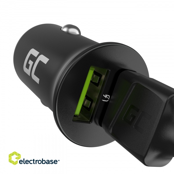 Green Cell Autoladegerät 36W GC PowerRide Nano36 mit 2x USB-A Ultra Charge Schnellladung image 5