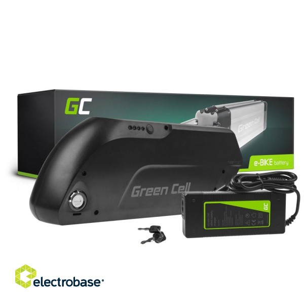 Green Cell Battery 15.6Ah (562Wh) for Electric Bikes E-Bikes 36V paveikslėlis 1