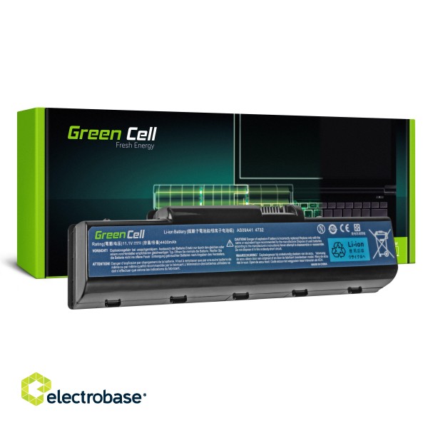 Green Cell Battery AS09A31 AS09A41 AS09A51 AS09A71 for Acer eMachines E525 E625 E725 G430 Aspire 5532 5732 5732Z 5734Z image 1