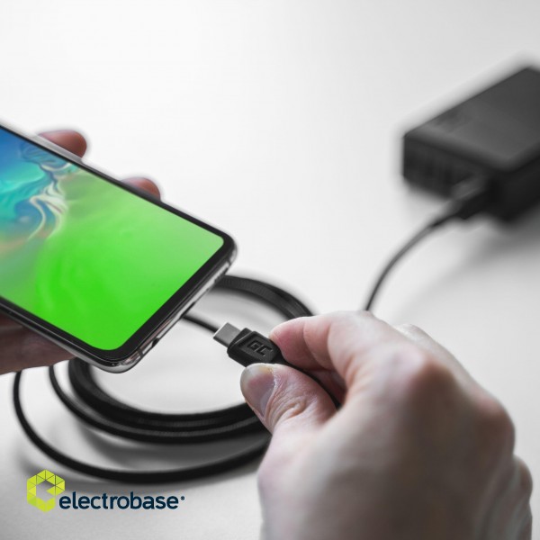 Green Cell Cable GC PowerStream USB-A - USB-C 200cm quick charge Ultra Charge, QC 3.0 paveikslėlis 3