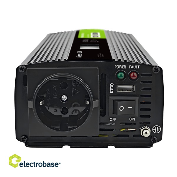 Car Power Inverter Green Cell® 12V to 230V, 500W/1000W image 3