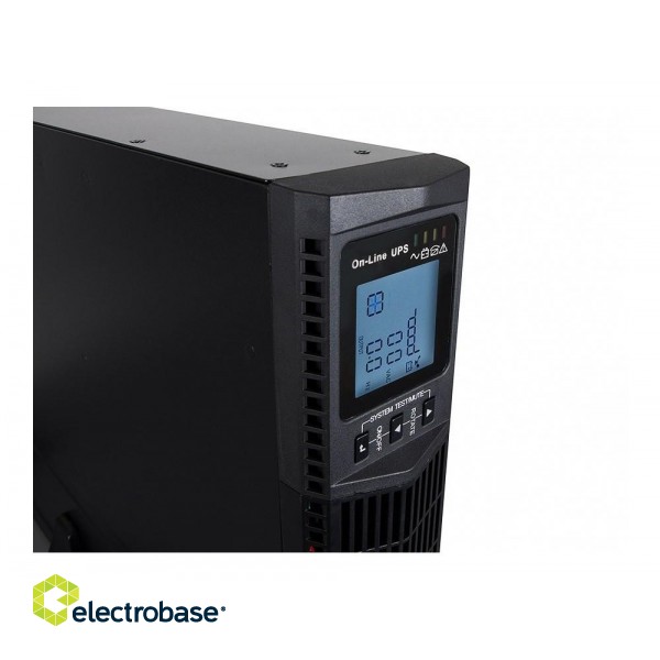 Green Cell UPS RTII 3000VA 2700W with LCD Display image 4