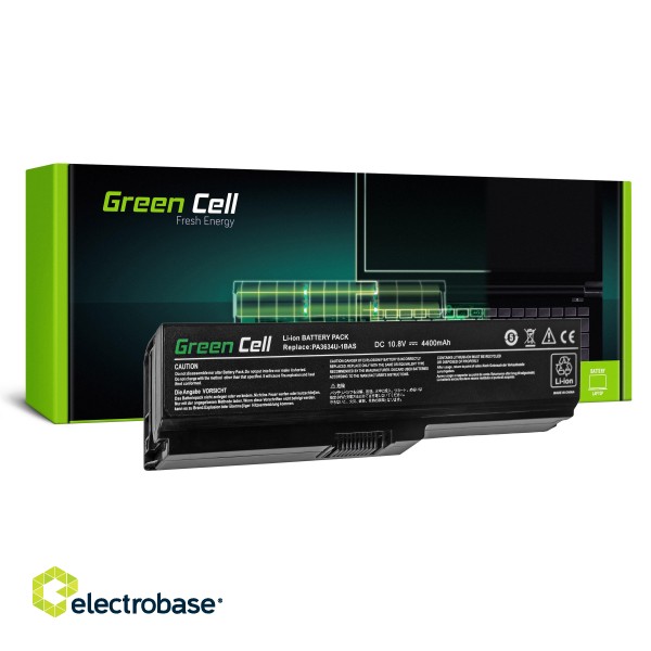 Green Cell Battery PA3634U-1BRS for Toshiba Satellite A660 A665 L650 L650D L655 L670 L670D L675 M300 M500 U400 U500 фото 1