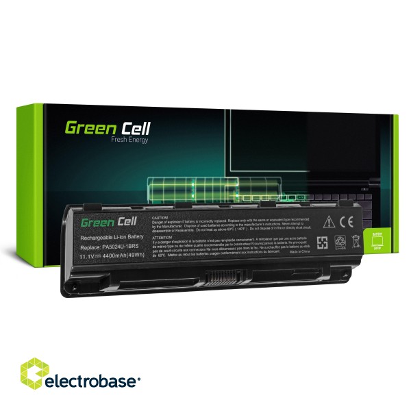 Green Cell Battery PA5024U-1BRS for Toshiba Satellite C850 C850D C855 C870 C875 L850 L855 L870 L875 image 1