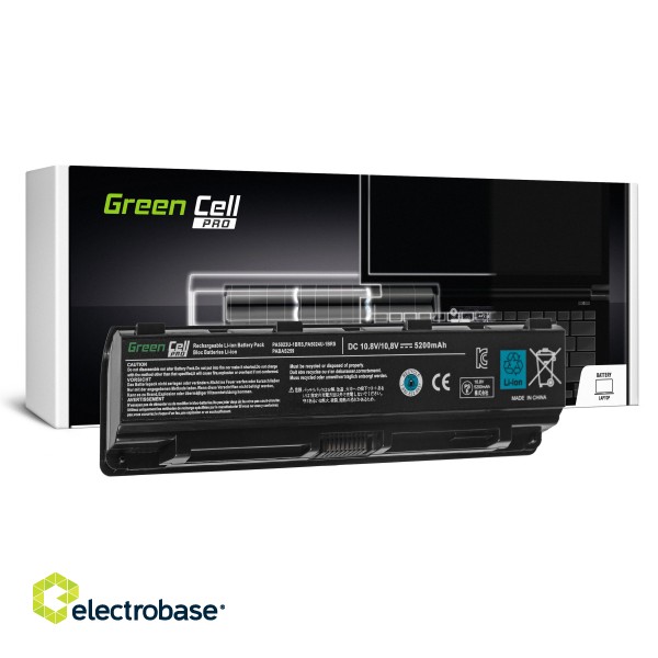 Green Cell Battery PRO PA5024U-1BRS for Toshiba Satellite C850 C850D C855 C870 C875 L850 L855 L870 L875 paveikslėlis 1