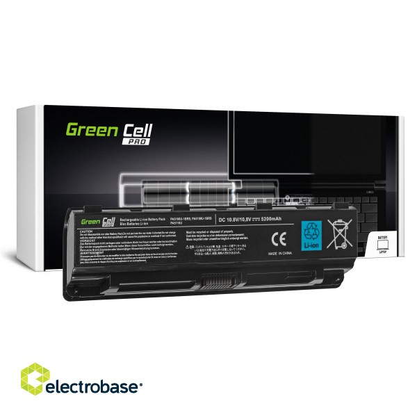 Green Cell Battery PRO PA5109U-1BRS for Toshiba Satellite C50 C50D C55 C55D C70 C75 L70 S70 S75 paveikslėlis 1