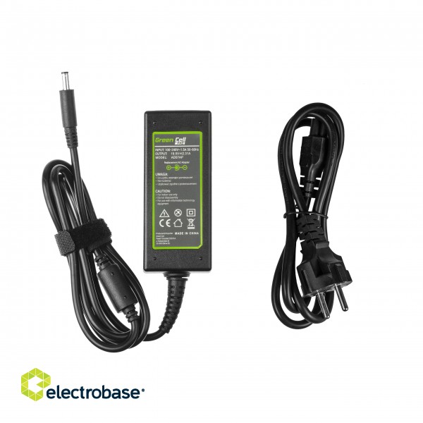 Green Cell PRO Charger / AC Adapter 19.5V 2.31A 45W for Dell XPS 13 9343 9350 9360 Inspiron 15 3552 3567 5368 5551 5567 paveikslėlis 4