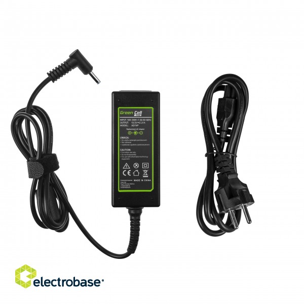 Green Cell PRO Charger / AC Adapter 19.5V 2.31A 45W for HP 250 G2 G3 G4 G5 255 G2 G3 G4 G5, HP ProBook 450 G3 G4 650 G2 G3 paveikslėlis 4