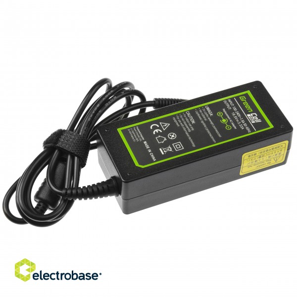 Green Cell PRO Charger / AC Adapter 19.5V 3.33A 65W for HP Pavilion 15-B 15-B020EW 15-B020SW 15-B050SW 15-B110SW HP Envy 4 6 paveikslėlis 2