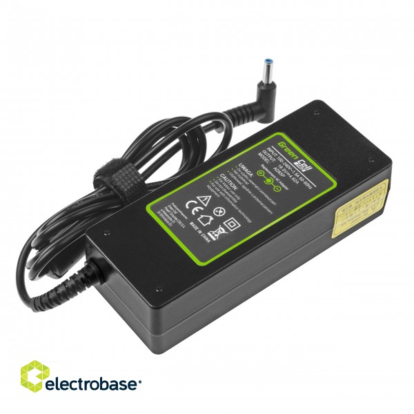 Green Cell PRO Charger / AC Adapter 19.5V 4.62A 90W for HP 250 G2 ProBook 650 G2 G3 Pavilion 15-N 15-N025SW 15-N065SW 15-N070SW paveikslėlis 2