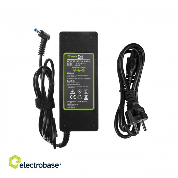 Green Cell PRO Charger / AC Adapter 19.5V 4.62A 90W for HP 250 G2 ProBook 650 G2 G3 Pavilion 15-N 15-N025SW 15-N065SW 15-N070SW paveikslėlis 4