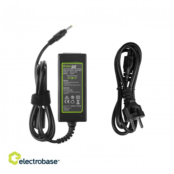 Green Cell PRO Charger / AC Adapter 20V 2.25A 45W for Lenovo IdeaPad 110 110-15 100-15IBY 110-15IBR 320-15ISK 320-15AST фото 2