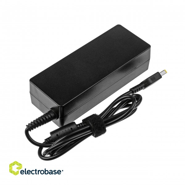 Green Cell PRO Charger / AC Adapter 20V 4.5A 90W for Lenovo G500 G500s G510 Z51-70 IdeaPad Z510 Z710 ThinkPad T440s T460p T470p paveikslėlis 3