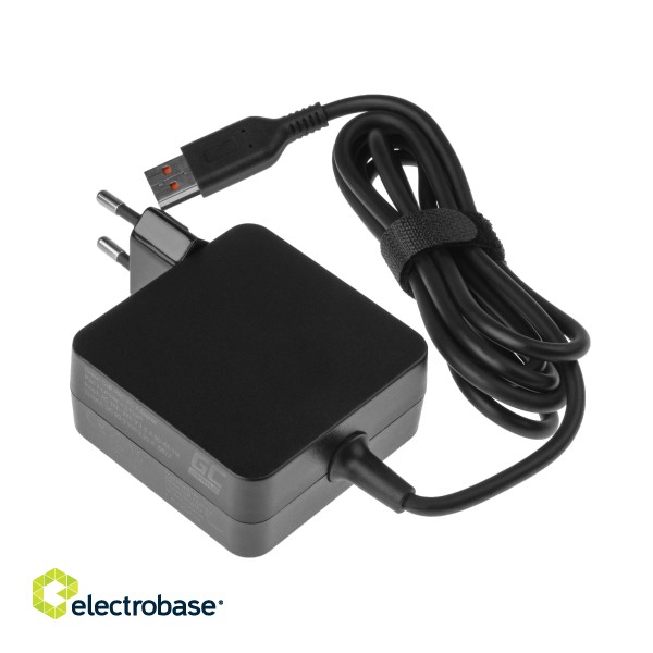 Charger / AC Adapter Green Cell PRO 20V 3.25A 65W for Lenovo Yoga 4 Pro 700-14ISK 900-13ISK 900-13ISK2 image 2