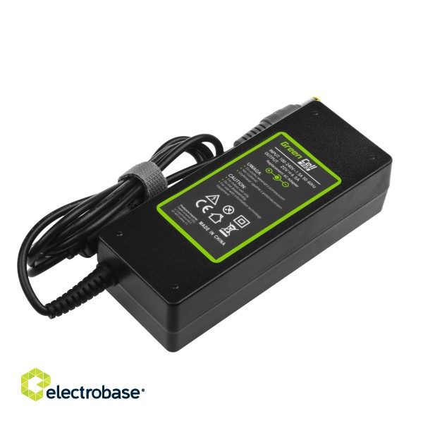 Green Cell PRO Charger / AC Adapter 20V 4.5A 90W for Lenovo B580 B590 ThinkPad T410 T420 T430 T430s T500 T510 T520 T530 X220 фото 2