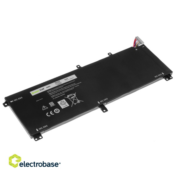 Green Cell Battery 245RR T0TRM TOTRM for Dell XPS 15 9530, Dell Precision M3800 фото 2