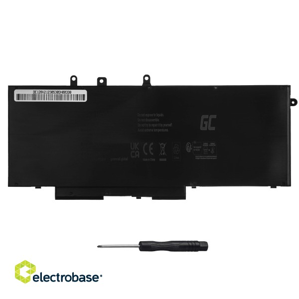 Green Cell Battery 93FTF GJKNX for Dell Latitude 5280 5290 5480 5490 5491 5495 5580 5590 5591 Precision 3520 3530 image 3
